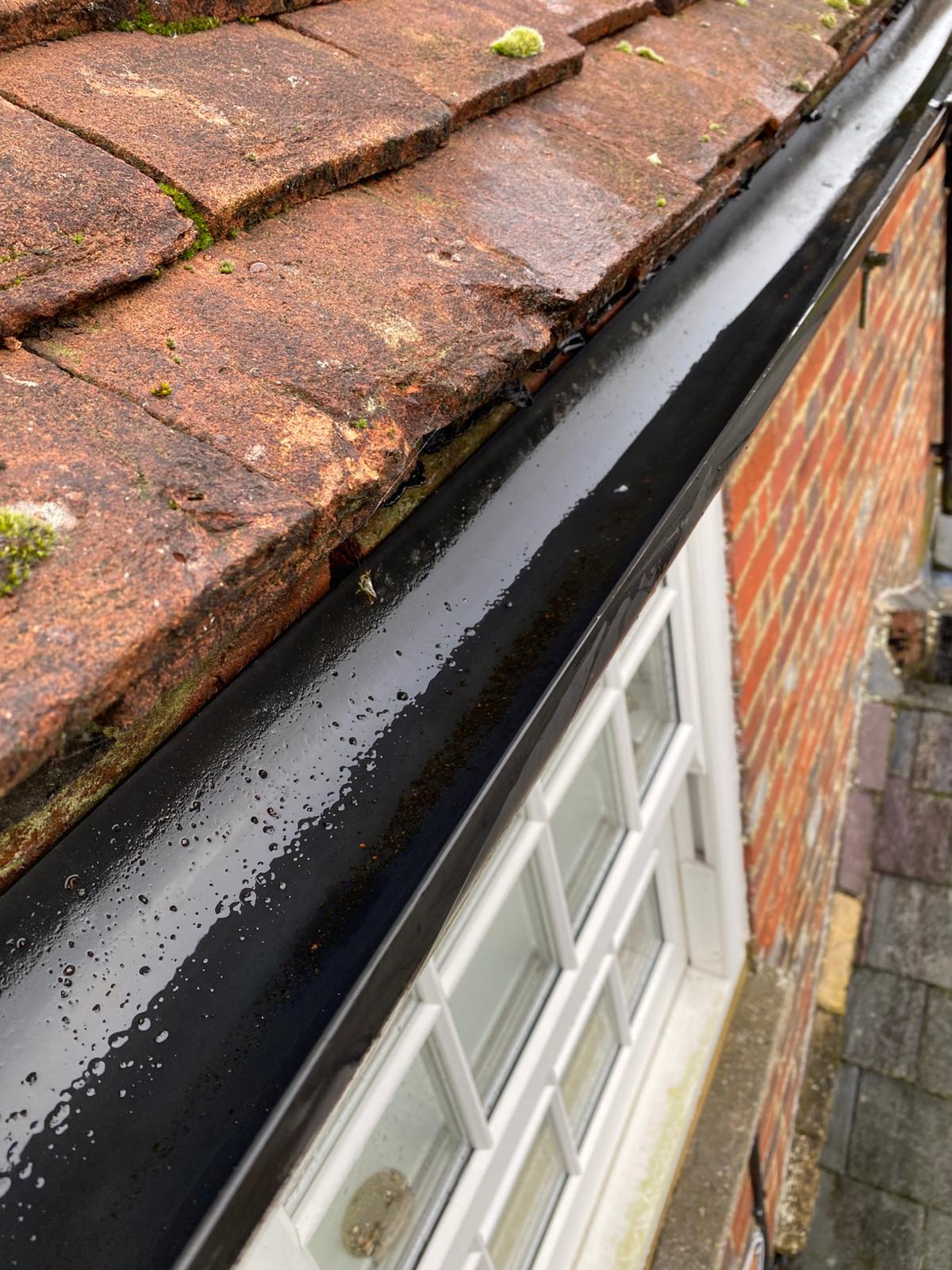 gutter cleared  - Newnham Gutter Clearance is the solution!